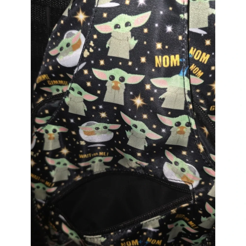 Grogu Baby Yoda Crossbody Sling Backpack Star Wars The Mandalorian Unique Custom
